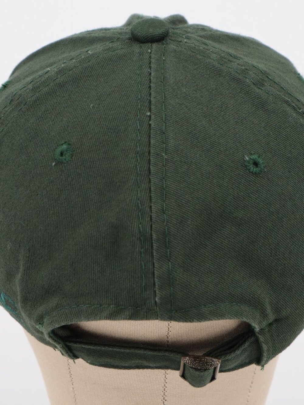 Tecovas Pine Green Embroidered Logo Dad Hat 2019 Western Strapback Baseball Cap - Picture 6 of 8